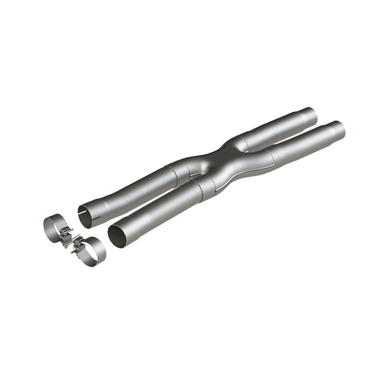 MBRP 15-19 Ford Mustang GT 2.5in Resonator Delete X-Pipe - AL-thumbmail-2
