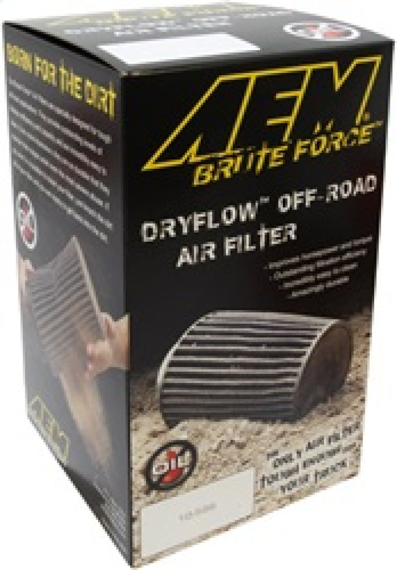 AEM Dryflow 3.5in. X 7in. Round Tapered Air Filter-thumbmail-7