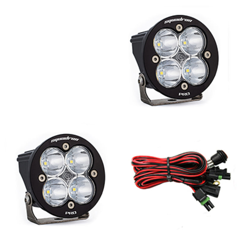 Baja Designs Squadron R Pro Spot LED Light Pods - Clear-thumbmail-1