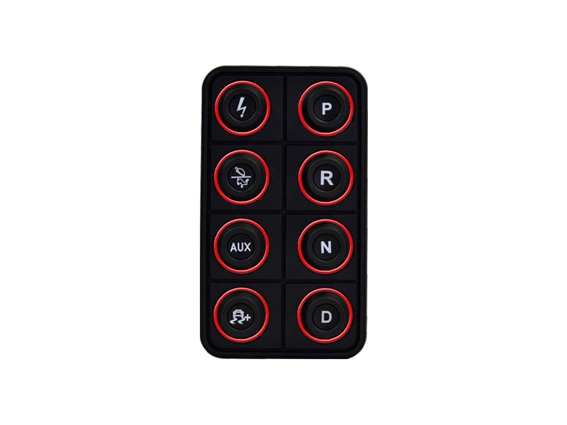 AEM EV 8 Button Keypad CAN Based Programmable Backlighting-thumbmail-3