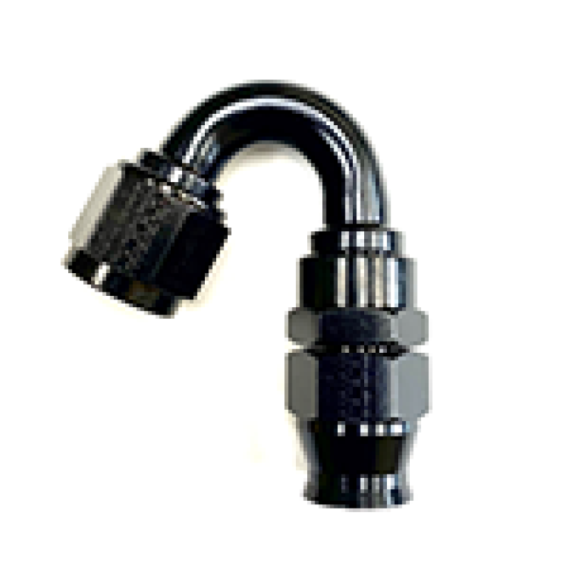 Fragola -6AN Real Street x 150 Degree Hose End Black For PTFE Hose-thumbmail-2