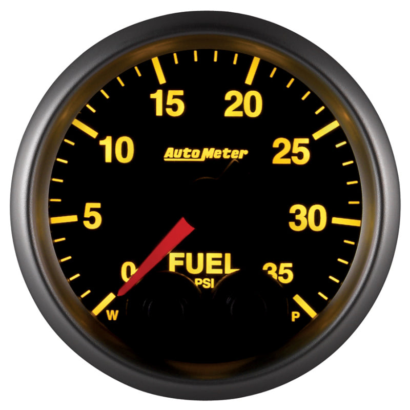 Autometer Elite 2-1/16in 0-35 PSI Fuel Pressure Stepper Motor w/ Peak & Warn-thumbmail-3