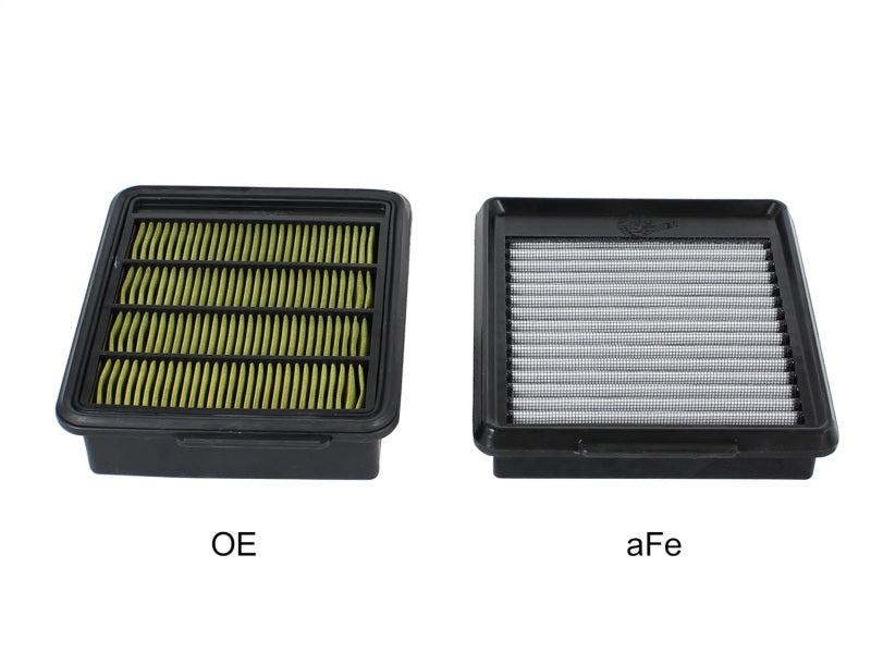 aFe MagnumFLOW Air Filters OEM Replacement Pro DRY S 09-15 Nissan GT-R V6 3.8L (tt)-thumbmail-3