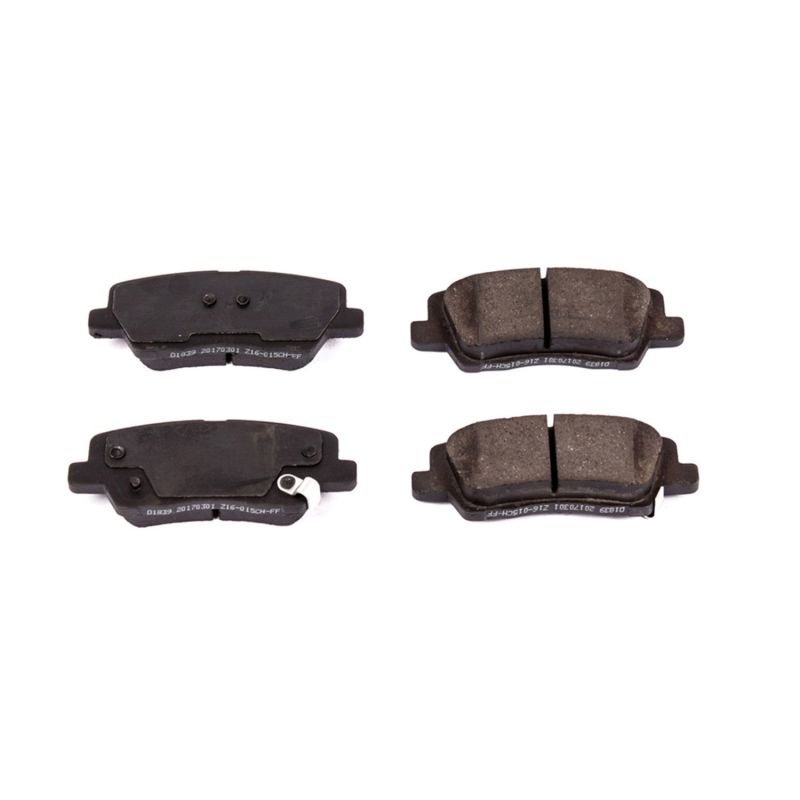 Power Stop 2016 Cadillac ATS Rear Z16 Evolution Ceramic Brake Pads-thumbmail-1