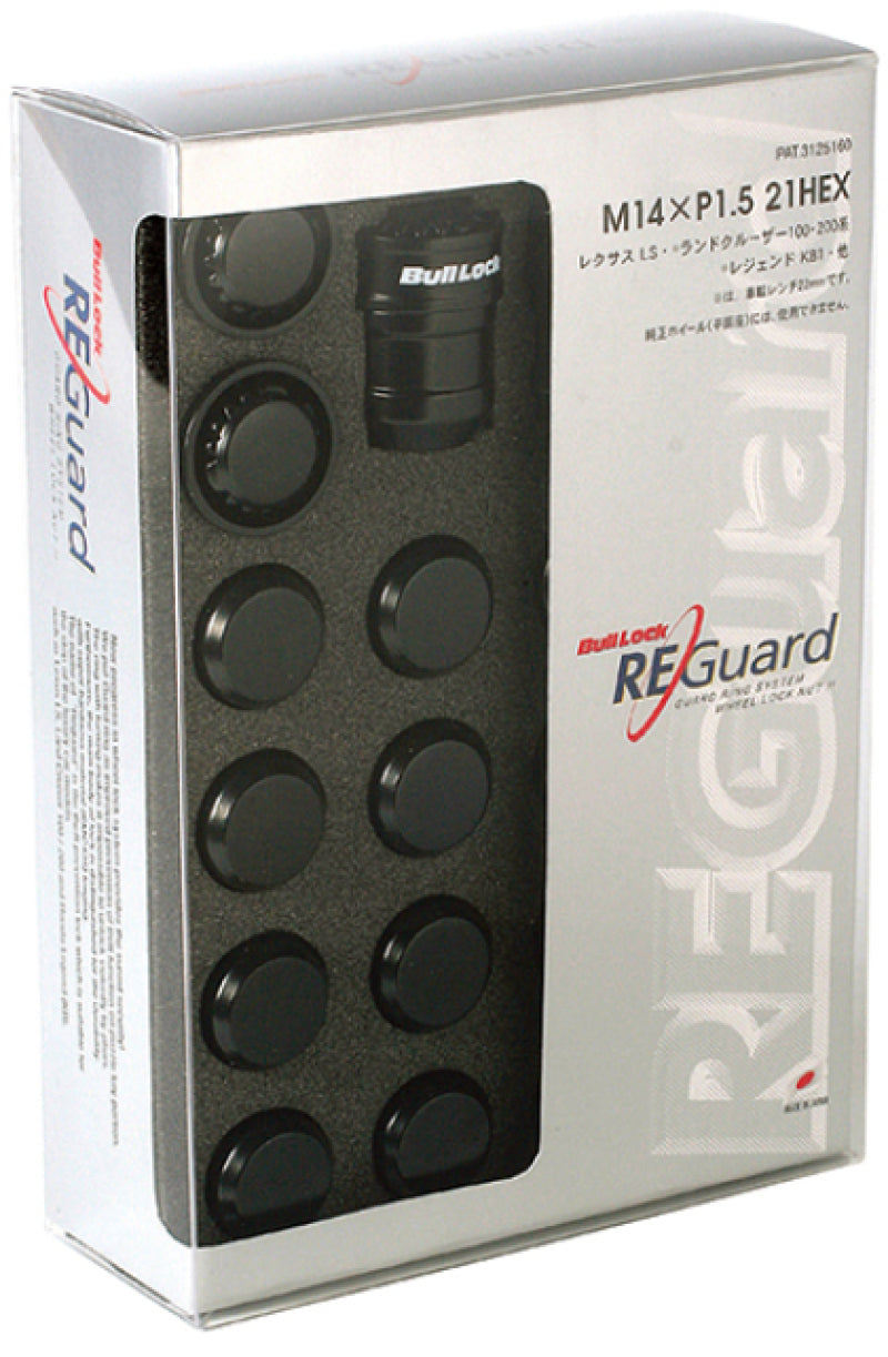 Project Kics 21/22HEX Black Bull Lock Re Guard - 14X1.50-thumbmail-2