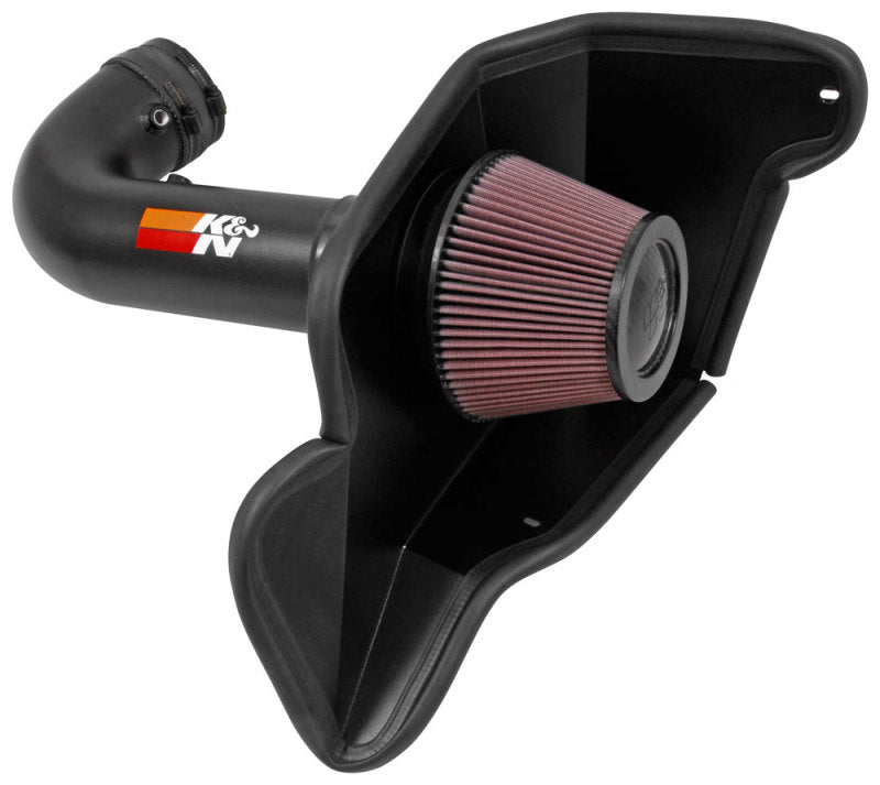 K&N 2016-2017 Ford Mustang Shelby 5.2L V8 Typhoon Cold Air Intake System-thumbmail-1