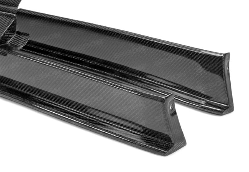 Seibon 12-13 Nissan GTR R35 SS-Style Carbon Fiber Side Skirts (Pair)-thumbmail-1