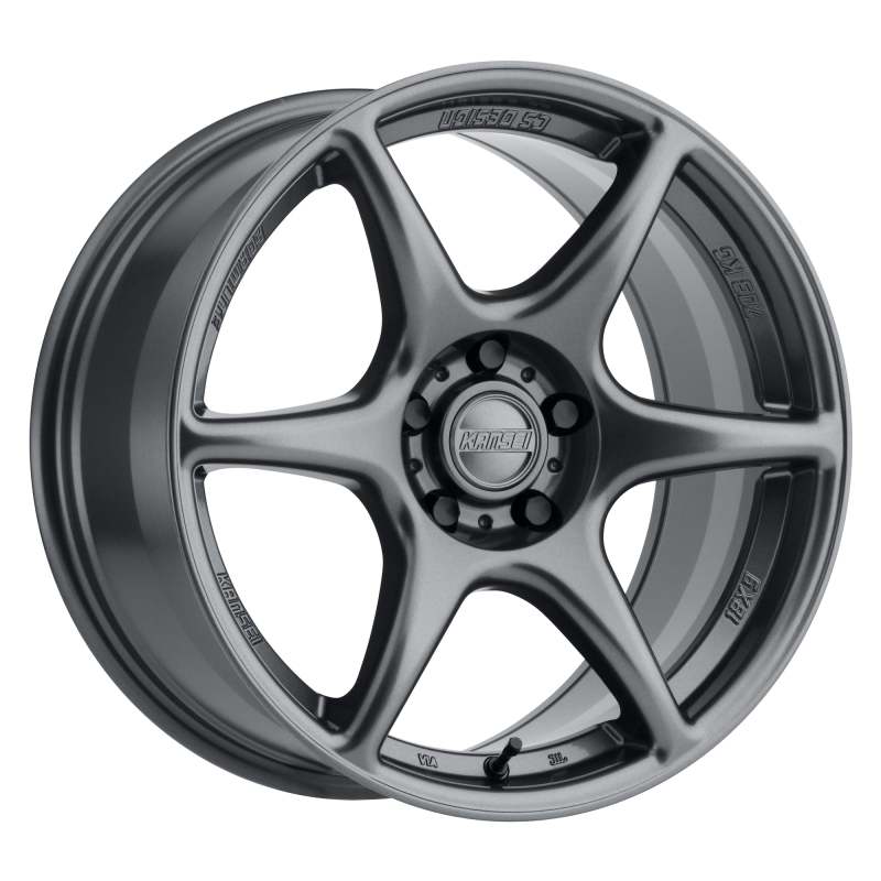 Kansei K11G Tandem 18x8.5in / 5x108 BP / 35mm Offset / 63.4mm Bore - Gunmetal Wheel-thumbmail-1