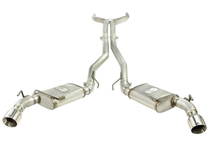 aFe MACHForce XP Exhaust 3in Stainless Stee CB/10-13 Chevy Camaro V8-6.2L (td) (pol tip)-thumbmail-6