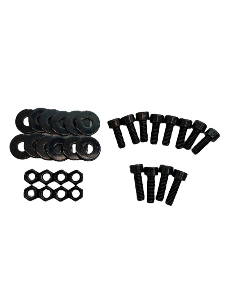 Sparco Seat Hardware Spacer Kit Side Mount - Black Zinc-thumbmail-1