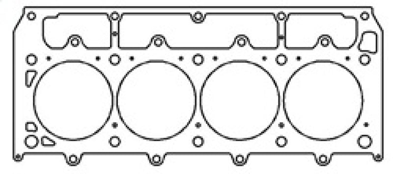 Cometic GM LSX RHS 4.15in Bore .040 inch MLX 4 Layer Head Gasket-thumbmail-6