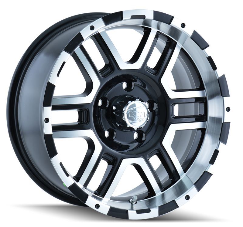 ION Type 179 18x9 / 8x165.1 BP / 12mm Offset / 130.8mm Hub Black/Machined Wheel-thumbmail-1