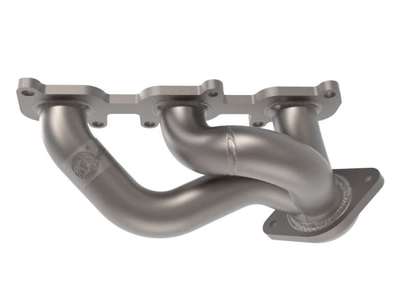 aFe Twisted Steel Shorty Header 11-17 Ford Mustang V6-3.7L - Titanium Coat Finish-thumbmail-4