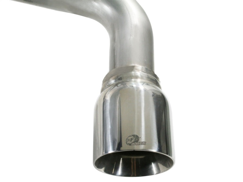 aFe MACHForce XP Exhaust 304SS Cat-Back w/ Polished Tips 12-13 VW Beetle L4 2.0L (t)-thumbmail-3
