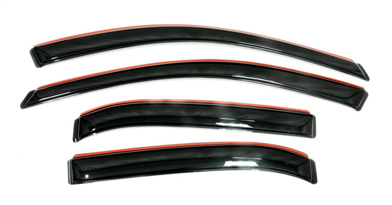 AVS 16-18 Kia Optima (Excl. Hybrid Models) Ventvisor Front & Rear Window Deflectors 4pc - Smoke-thumbmail-3