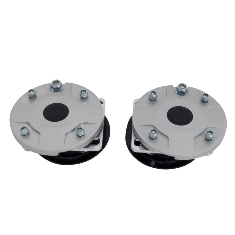 BBK 05-14 Mustang Caster Camber Plate Kit - Silver Anodized Finish-thumbmail-3