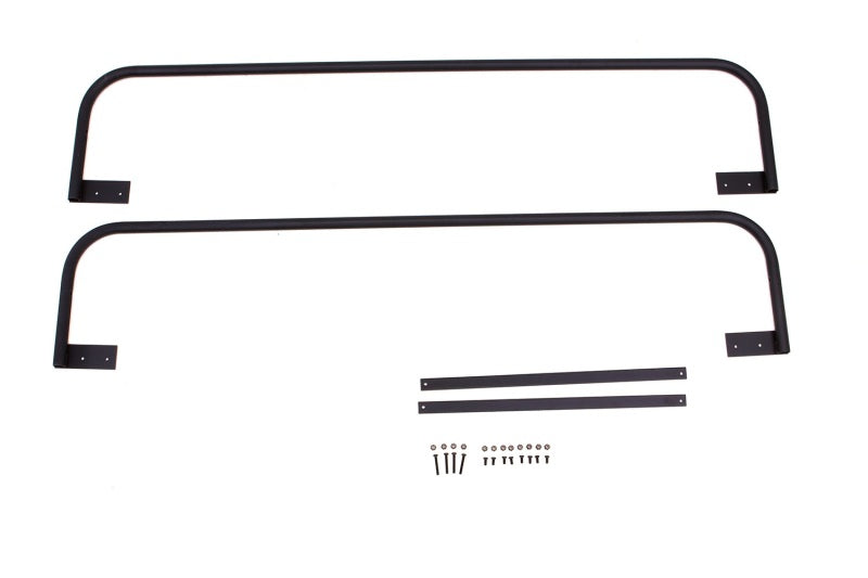 Lund Universal Sidebar Attachment 20x60 Nonfolding Steel Carrier - Black-thumbmail-1