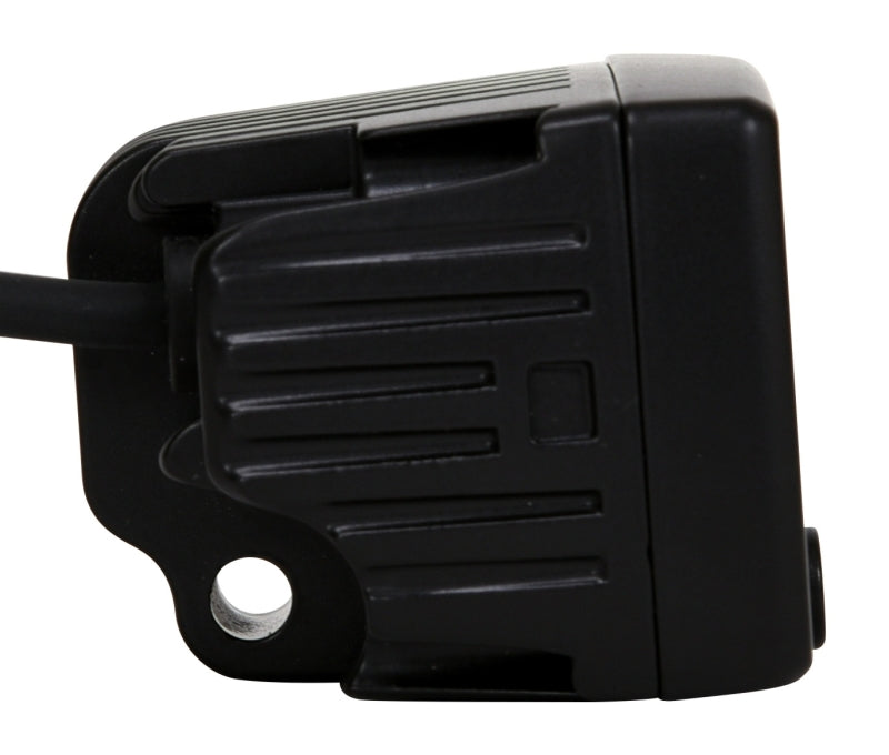 KC HiLiTES C-Series 2in. C2 LED Light 20w Area Flood Beam (Single) - Black-thumbmail-5