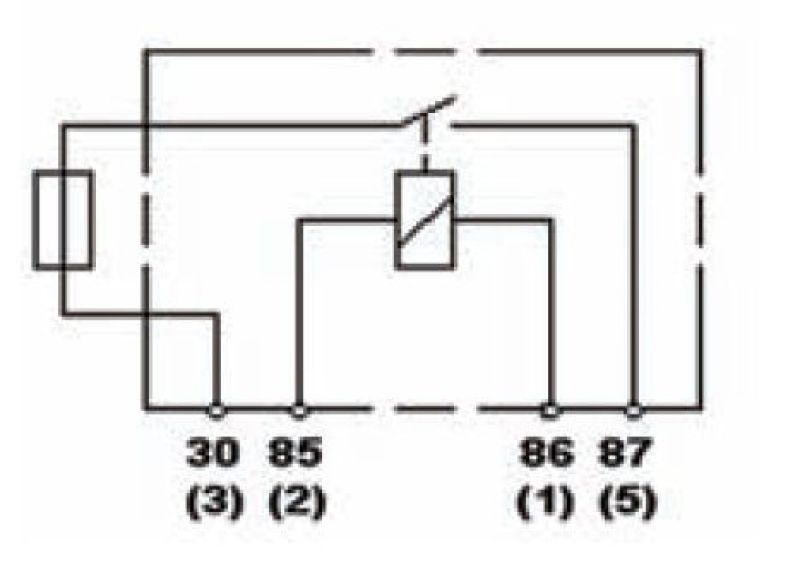 Hella Relay 12V 25A SPST 25A Fuse Bkt-thumbmail-2