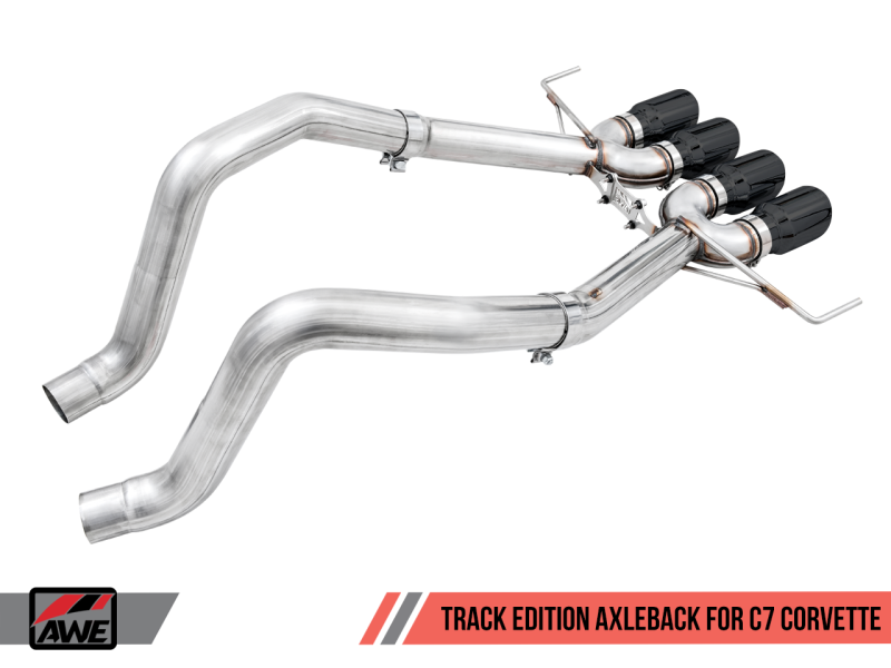 AWE Tuning 14-19 Chevy Corvette C7 Z06/ZR1 (w/o AFM) Track Edition Axle-Back Exhaust w/Black Tips-thumbmail-2