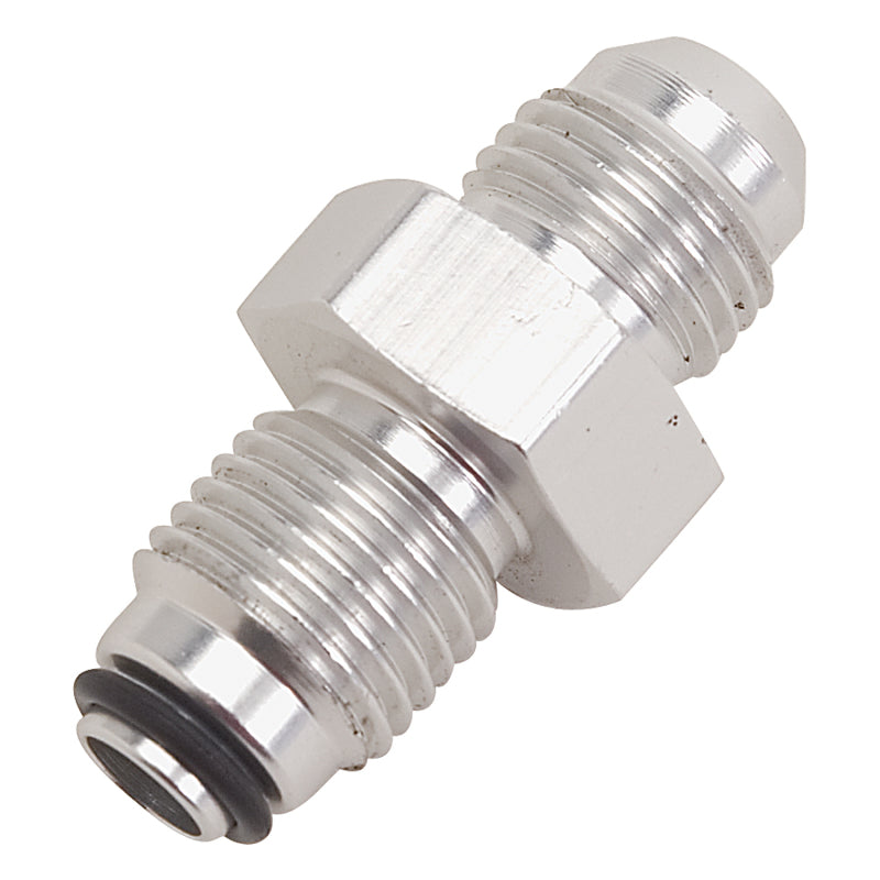 Russell Performance -6 AN (male to 5/8in-18 O-ring seal) Power Steering Adapter. Clear anodized-thumbmail-2