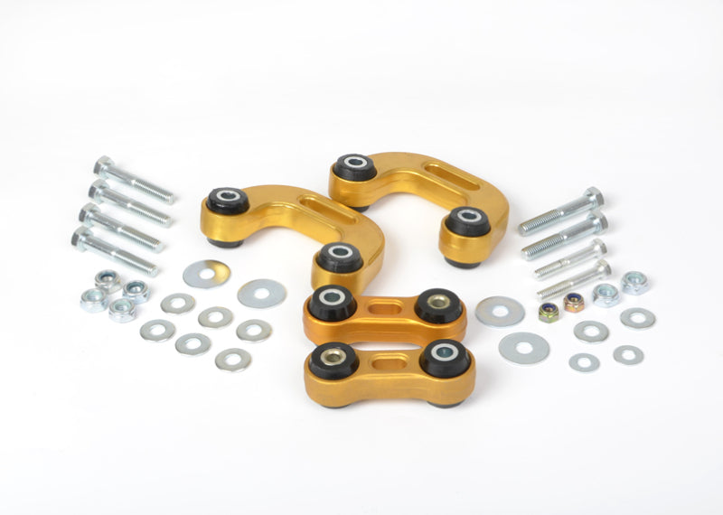 Whiteline 93-00 & 03-07 Subaru Impreza Non-Turbo Front&Rear Sway bar link conv kit - extra h/d alloy-thumbmail-5