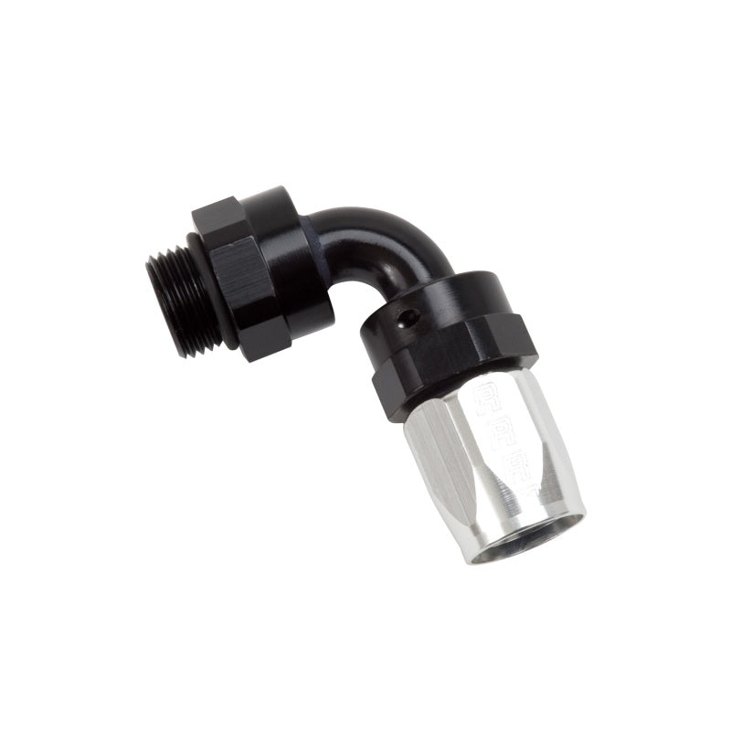 Russell Performance Hose End #8 Hose to #8 Radius Inlet Port 90 Deg Blk/Clr-thumbmail-3