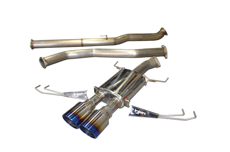 Injen 17-19 Honda Civic Type-R 3in SS Cat-Back Exhaust w/ Dual Burnt Titanium Tips-thumbmail-9