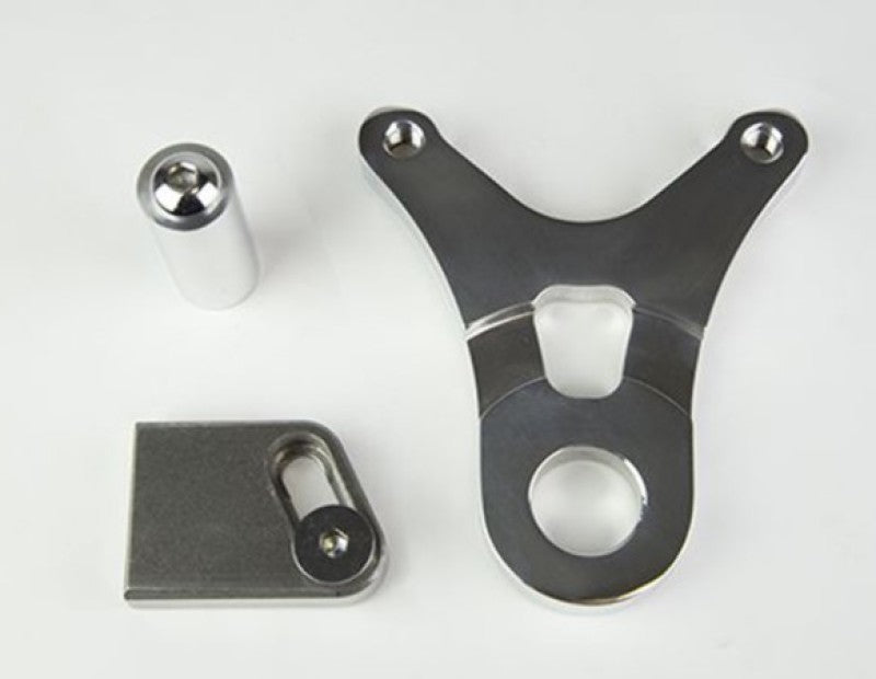 Wilwood Caliper Mounting Kit Chrome w/Bracket GP310 Sprocket Brake 51 Tooth-thumbmail-1