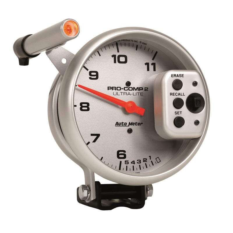 Autometer Ultra-Lite 5 inch 11000 RPM Dual Range w/ Shift-Lite and Memory Tach-thumbmail-2