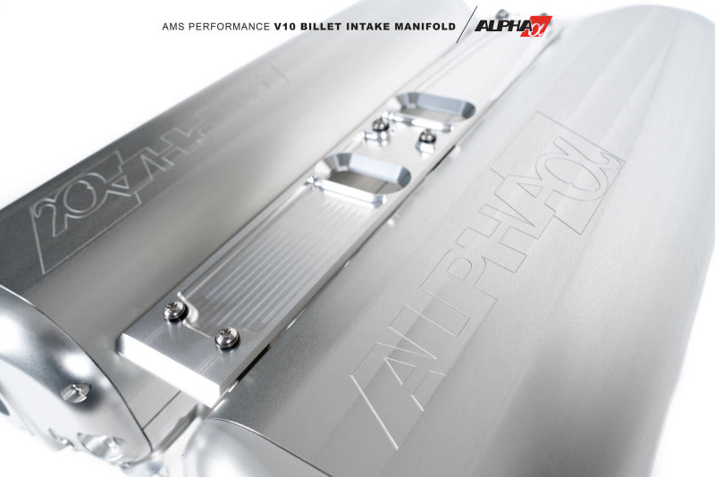 AMS Performance V10 Audi R8 / Lamborghini Huracan / Performante Billet Intake Manifold - CLR Anodize-thumbmail-7