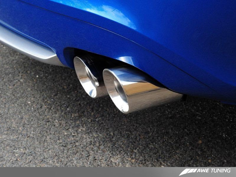 AWE Tuning Audi B8 S5 4.2L Touring Edition Exhaust System - Polished Silver Tips-thumbmail-2