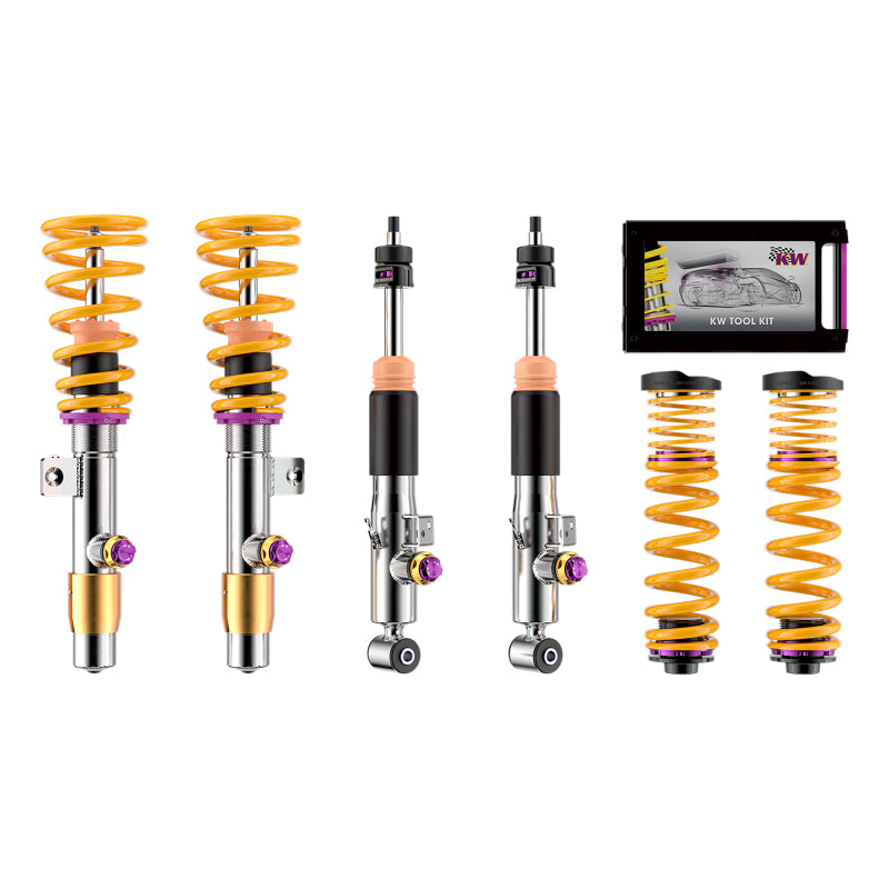 KW Coilover Kit V4 2021+ BMW M3 (G80) Sedan 2WD incl. M3 Competition-thumbmail-1