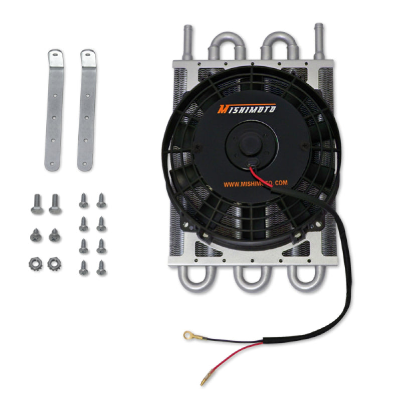 Mishimoto Heavy Duty Transmission Cooler w/ Electric Fan-thumbmail-5