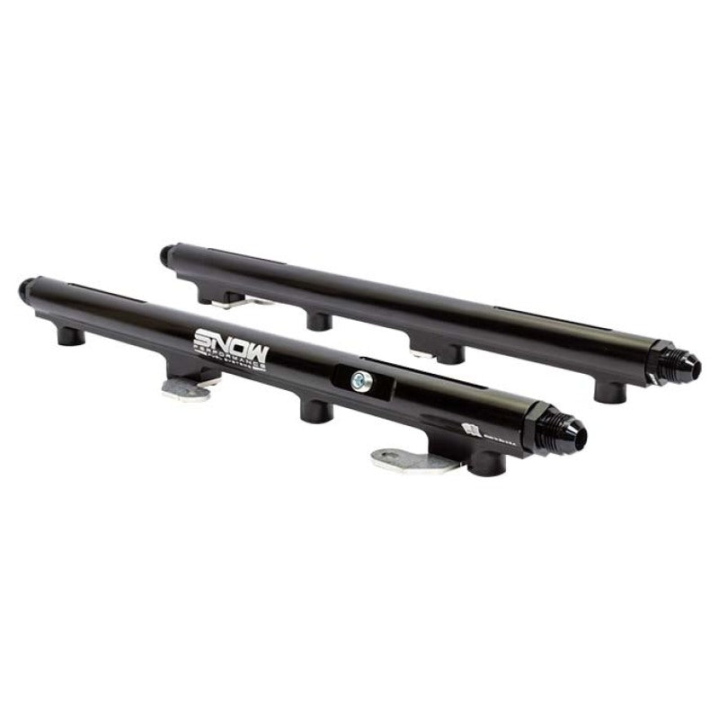 Snow 2005+ Hemi 6.4L Factory Height Injectors Return Style Billet Fuel Rail Kit-thumbmail-1