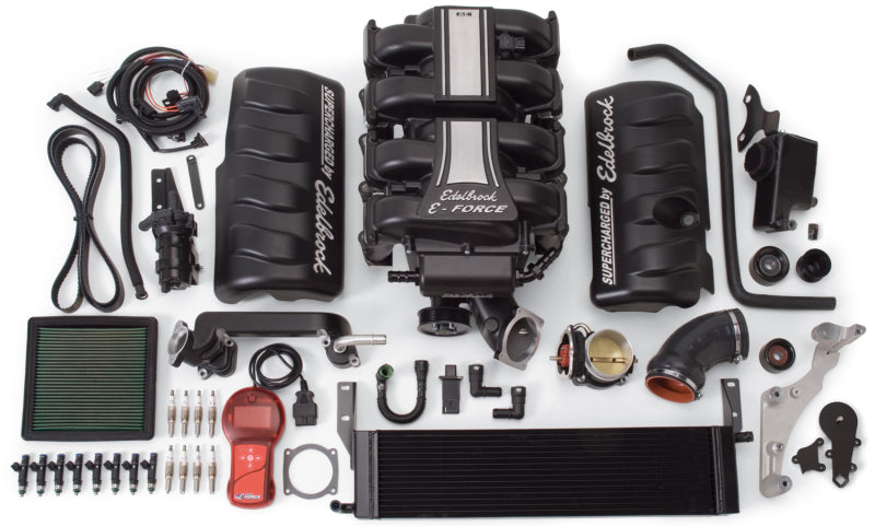 Edelbrock Supercharger Stage 1 - Street Kit 2005-2009 Ford Mustang 4 6L 3V w/ Tuner-thumbmail-2