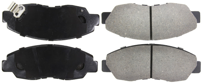 StopTech Performance 98-02 Honda Accord Coupe/Sedan 4cyl Rear Drum/Disc Front Brake Pads-thumbmail-6