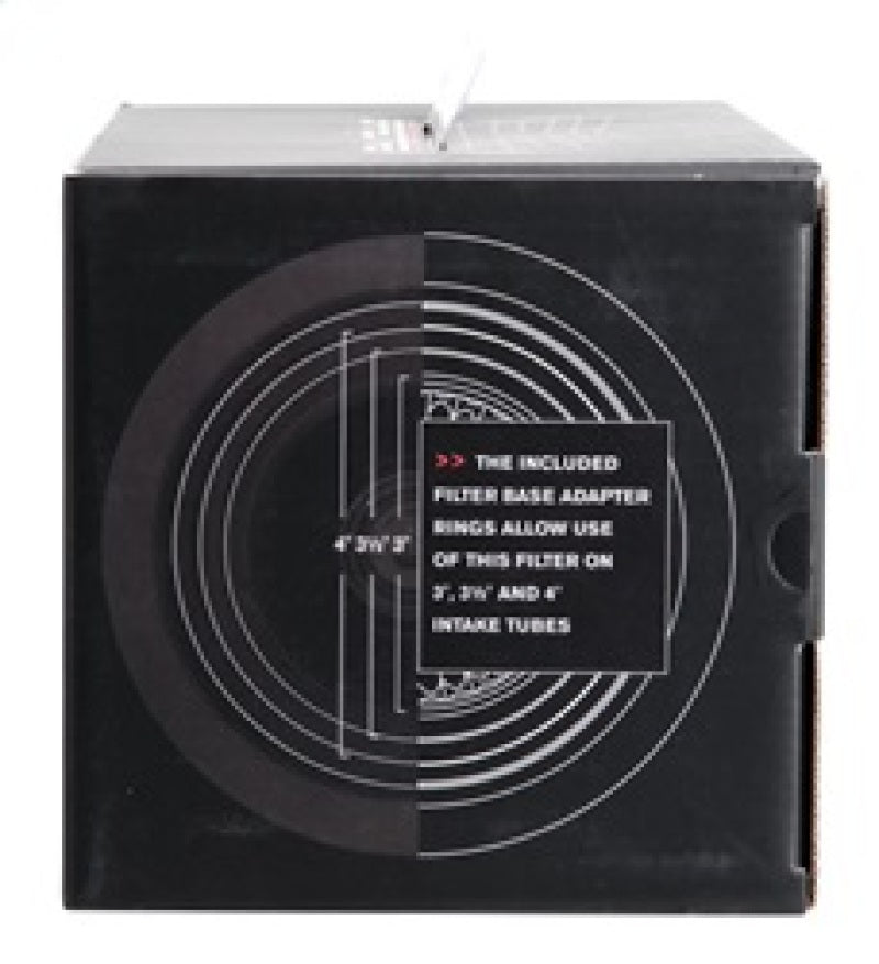 Spectre Adjustable Conical Air Filter 9-1/2in. Tall (Fits 3in. / 3-1/2in. / 4in. Tubes) - Black-thumbmail-8