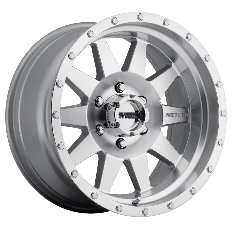 Method MR301 The Standard 17x8.5 +25mm Offset 6x5.5 108mm CB Machined/Clear Coat Wheel-thumbmail-1