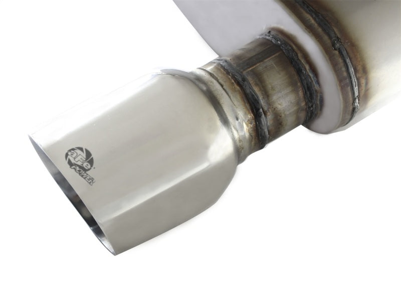 aFe MACHForce XP Exhaust 11-14 Ford Mustang GT V8-5.0L 3in. SS Axle-Back w/Polished Tips-thumbmail-3