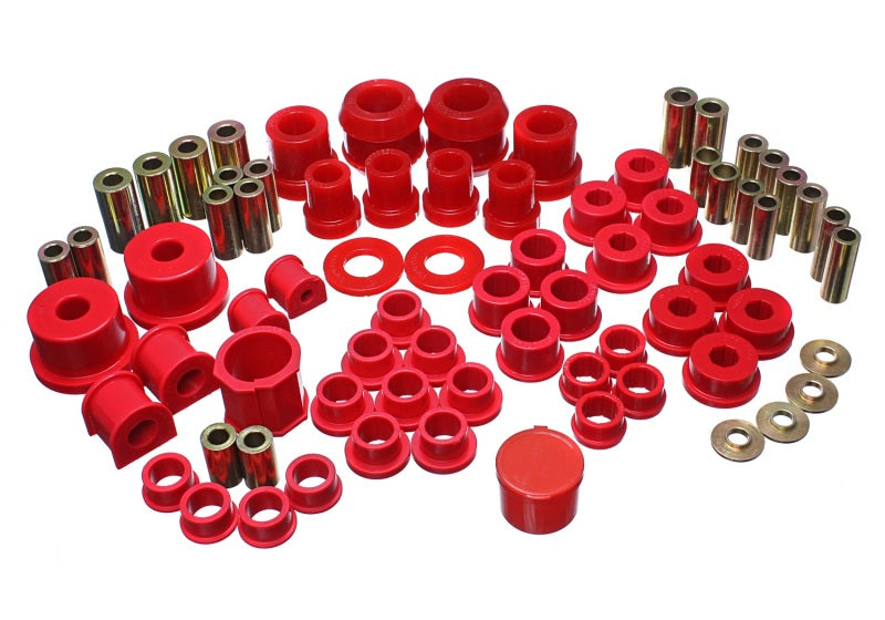 Energy Suspension 06-14 Mazda Miata Red Master Bushing Set-thumbmail-1