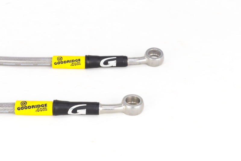 Goodridge 17-18 Honda Civic Si (Si Model Only) SS Brake Line Kit-thumbmail-5