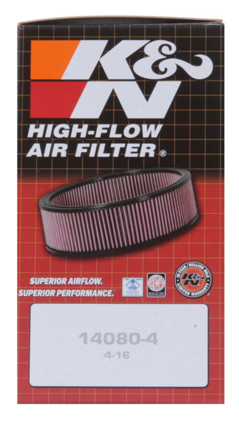 K&N Custom Air Filter - Round 5-5/16in OD 4-1/16in ID 2-3/8in H-thumbmail-4