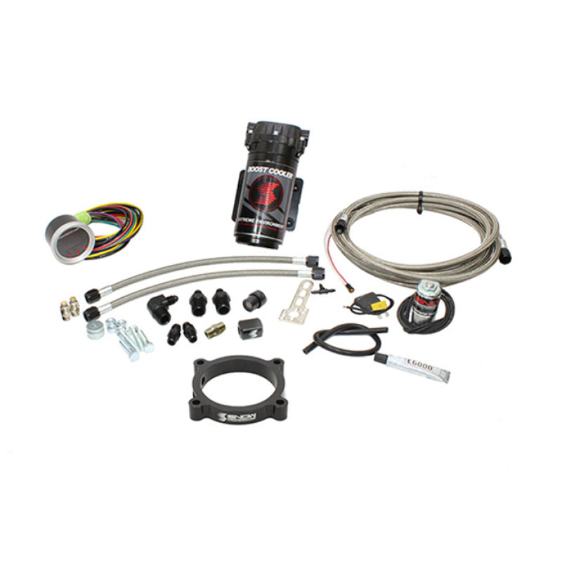 Snow Performance 11-17 Mustang Stg 2 Boost Cooler F/I Water Inj. Kit (SS Brded Line/4AN Fittings) w/-thumbmail-1