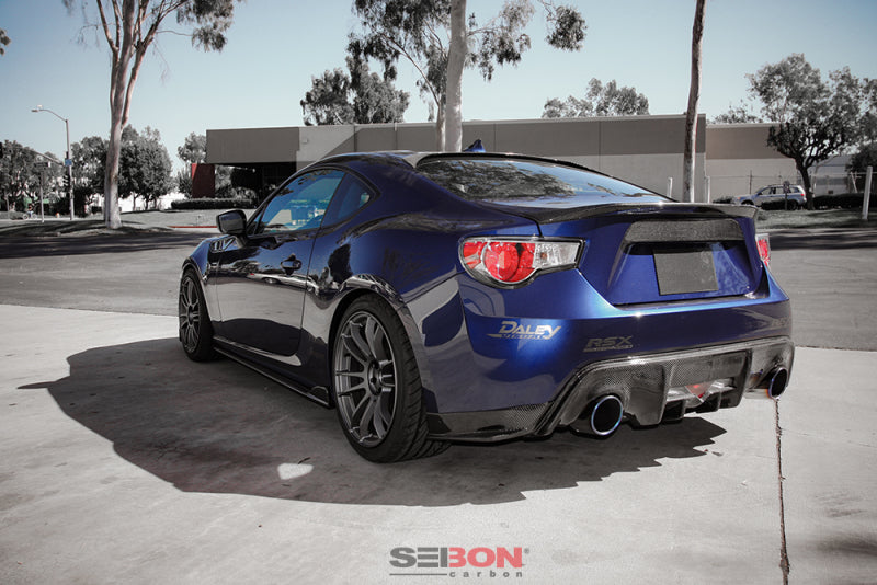Seibon 12-13 Scion FRS Carbon Fiber Rear Fin Spoiler-thumbmail-1