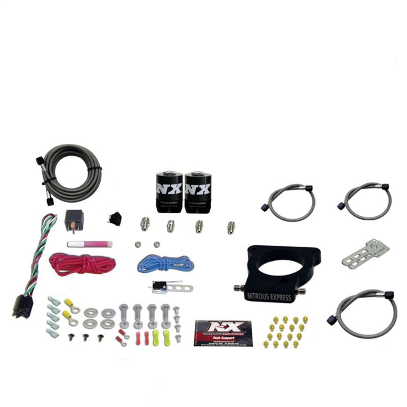 Nitrous Express GM LS 78mm 3-Bolt Nitrous Plate Kit (50-350HP) w/o Bottle-thumbmail-1