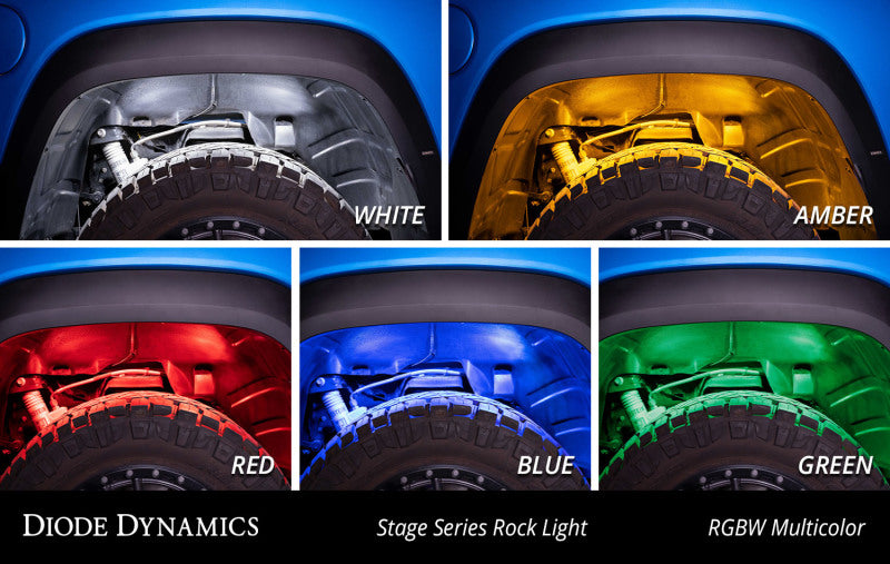 Diode Dynamics Stage Series RGBW LED Rock Light (Add-on 2-pack)-thumbmail-3