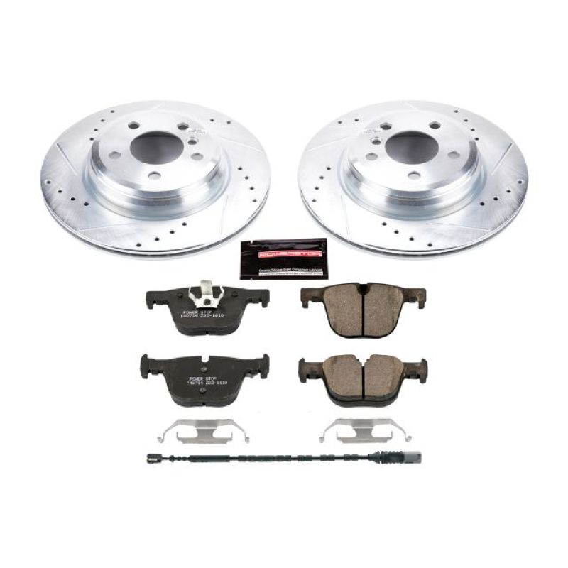 Power Stop 15-16 BMW 328i xDrive Rear Z23 Evolution Sport Brake Kit-thumbmail-1