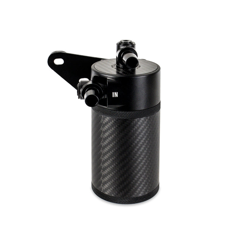 Mishimoto 2020+ Chevrolet Corvette C8 Baffled Oil Catch Can Kit (PCV Side) - Carbon Fiber-thumbmail-2
