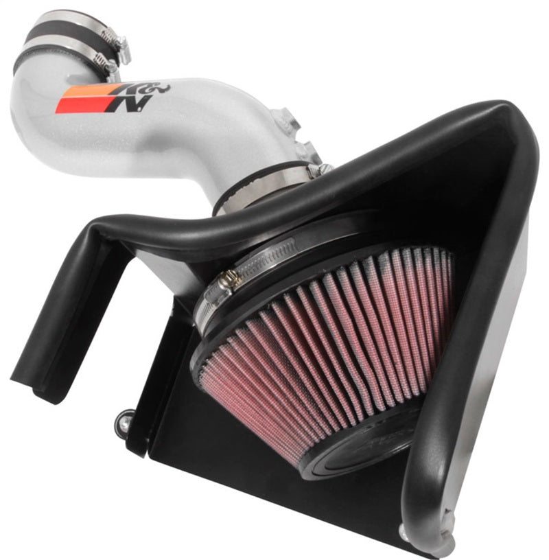 K&N 15-18 Hyundai Sonata L4-2.4L F/I Silver Typhoon Short Ram Intake-thumbmail-1
